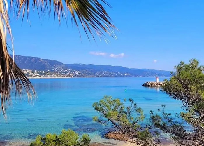 Appartement pieds dans l’eau Vue Mer Bormes Les Mimosas